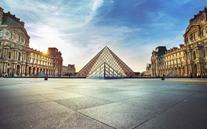 The Louvre Museum in France