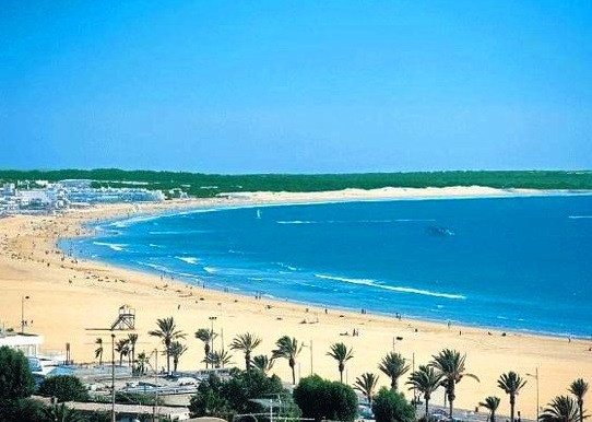 A view of Agadir Beach