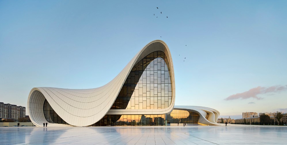 Heydar Aliyev Center in Baku Azerbaijan