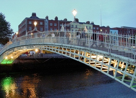 Happiny Bridge in Dublin Ireland