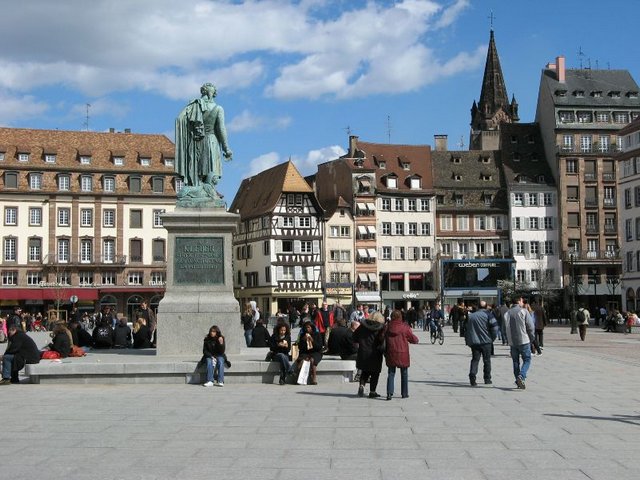 Gothenburg Square in Strasbourg, France