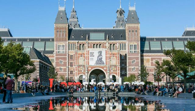 The Rijksmuseum in Amsterdam 
