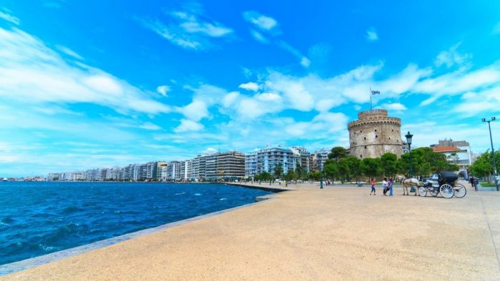 The Greek city of Thessaloniki, the second largest city in Greece, is worth a visit as it combines rich history