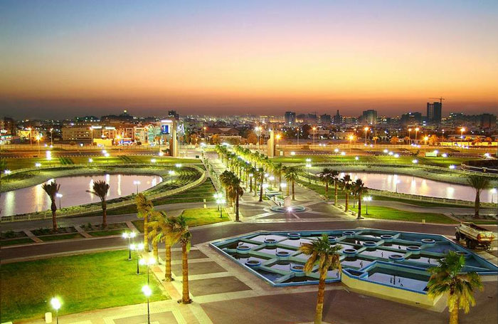 The waterfront in Al Khobar