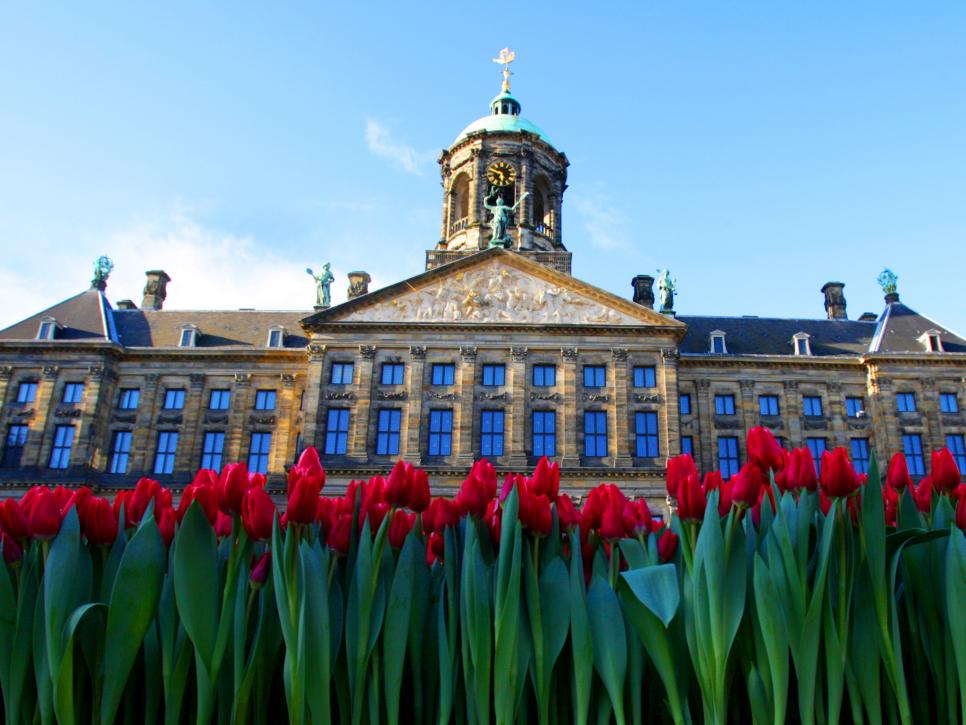 The Royal Palace is one of the best tourist places in Amsterdam 