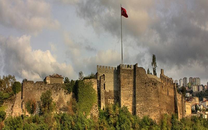 Trabzon Castle is one of the most important places of tourism in Turkey