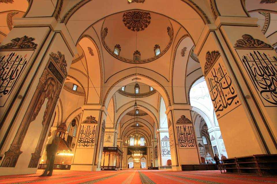 Bursa Grand Mosque in Turkey