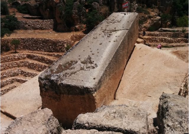 The pregnant stone in Baalbek