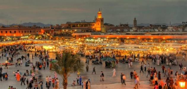 Jamaâ El Fna Square is one of the most beautiful tourist destinations in Marrakech, Morocco