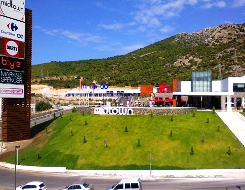 A scene of the Midtown shopping center in Bodrum