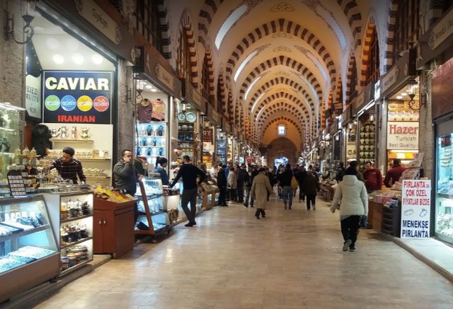 Istanbul covered market
