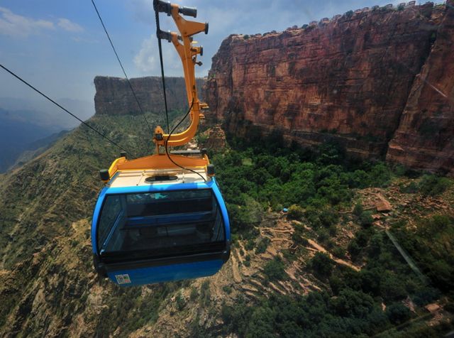     Cable car in Abha