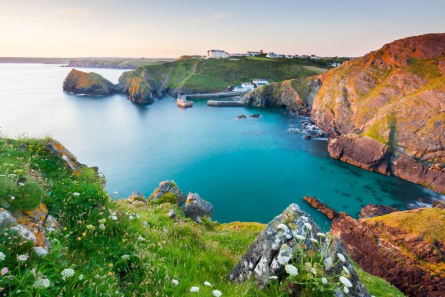 Cornwall and Devon County in England