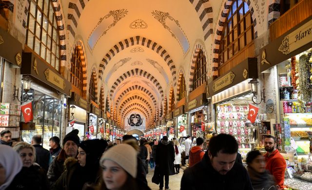 The Egyptian market Istanbul 