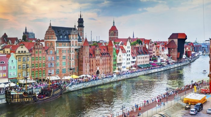The city of Gdansk