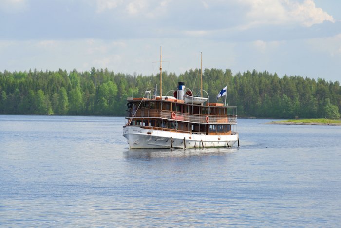 Board the boat for a beautiful experience in Lake Saimaa