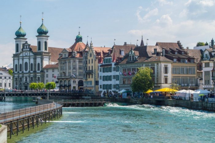 Luxurious beauty in the city of Lucerne