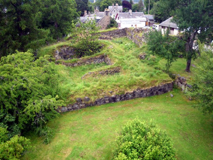 The ruins of Kendrochet Castle in Primar