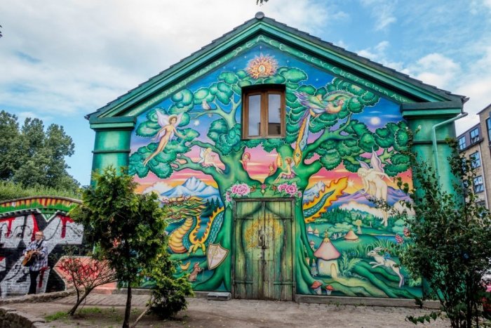     The most beautiful tourist areas in Christiania Denmark