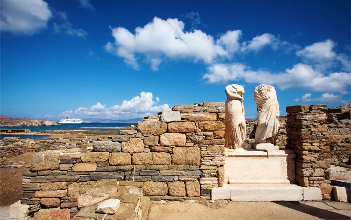 From the island of Delos