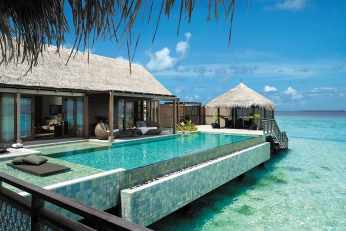 Fun to relax in the Maldives