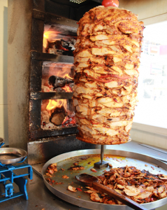 Turkish shawarma