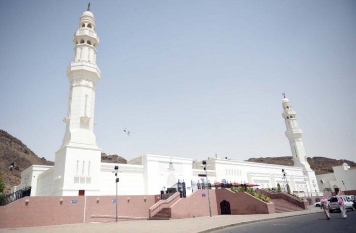 The seven mosques are small mosques next to each other