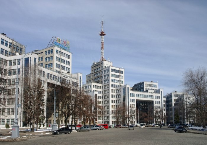 The Government Industry Building in Kharkiv is one of the most famous architectural monuments in the city.