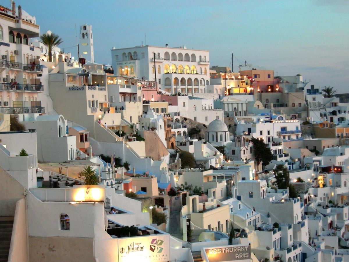 The city of Fira