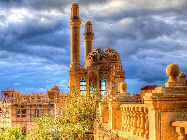 Bab Al-Haiba Mosque in Baku