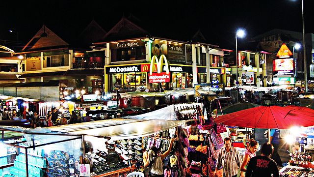 Night market in Chiang Mai