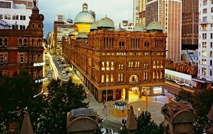 External view of Queen Victoria Building in Sydney
