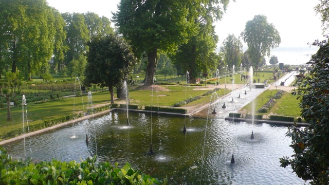 Nishat Bagh Park in Kashmir