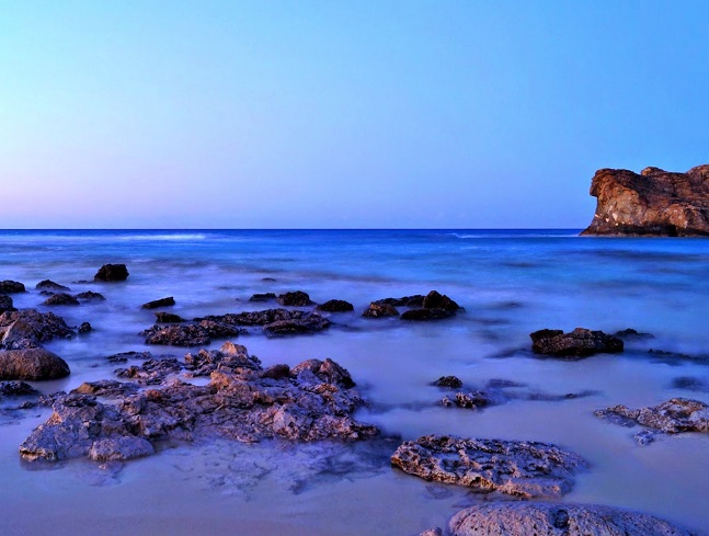 A view from Cleopatra Beach in Marsa Matruh