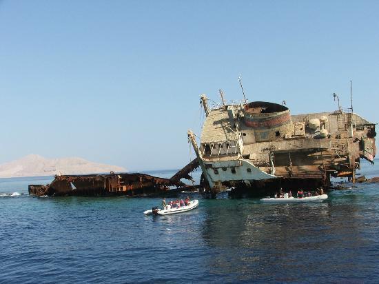 The ship sunk Sharm El Sheikh