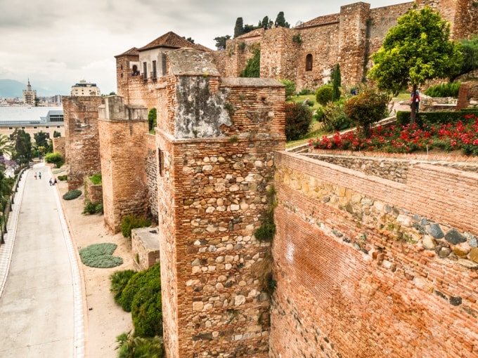 The castle of Mount Manara, Malaga