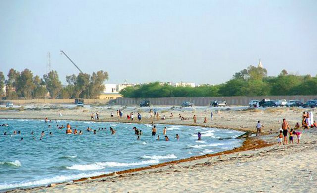 Khafji beach, pictures