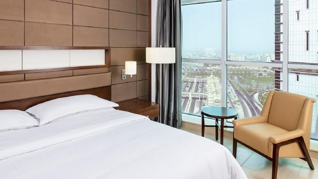 Four Points by Sheraton Sharjah is one of the most luxurious hotels in Sharjah with a private pool
