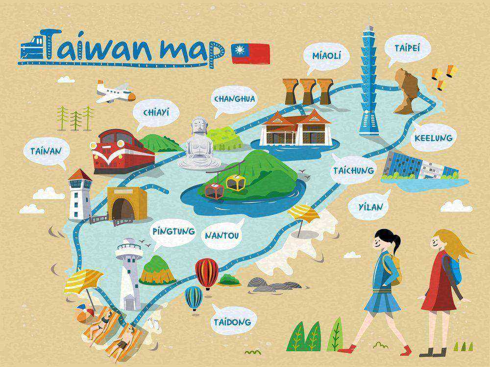 Holiday-Mai_Taiwan_map-tourist-places-in-Taiwan_496453309_1000 x 750