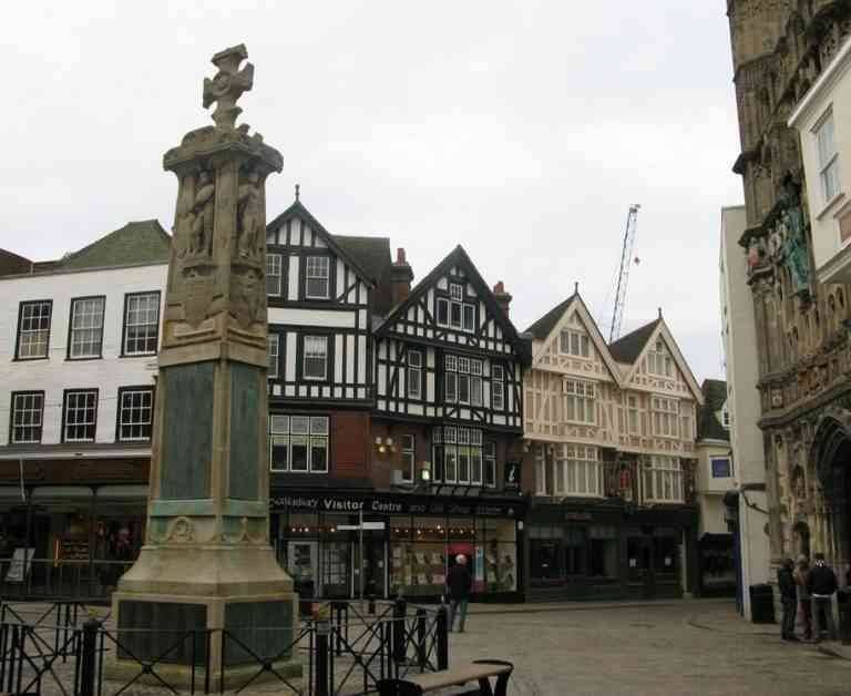 "The Old Town" .. one of the best places for tourism in British Canterbury ..