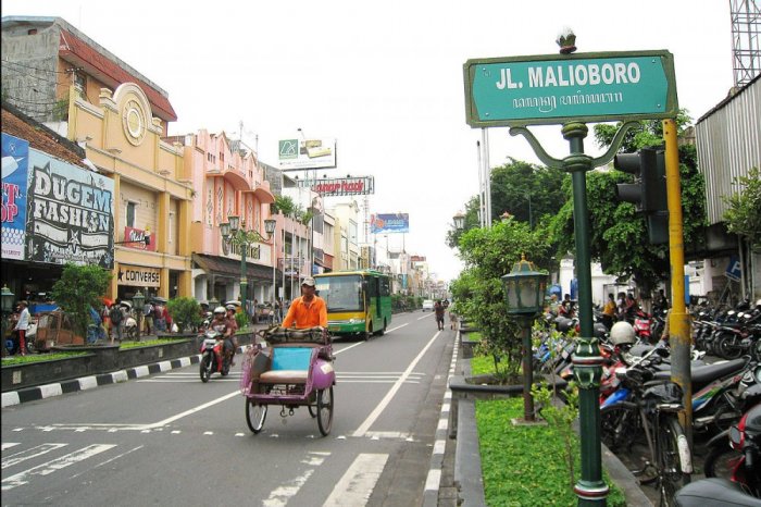 Malioboro Street.