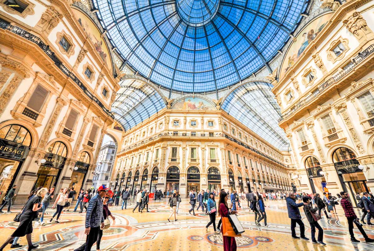 The Galleria Vittorio Emanuele Secunda Mall