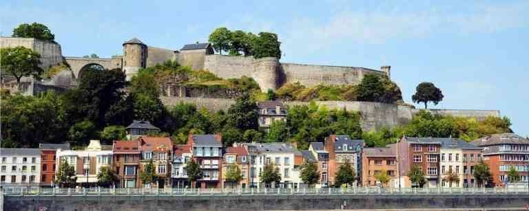 "Castle Namur" .. one of the most prominent tourist attractions in the Belgian Namur ..