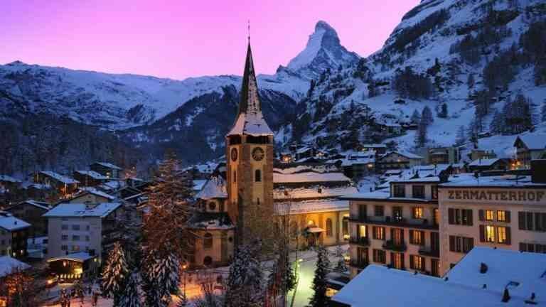 Traveling to Zermatt .. Know the temperatures and the best times to visit in Zermatt ..