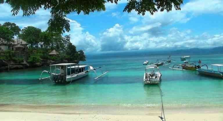 Tourism in Nusa Lembongan Island, Indonesia