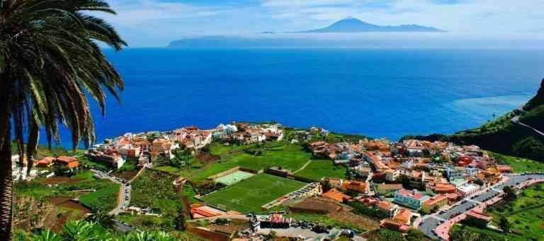 Tourism on the Spanish island of Lagomera