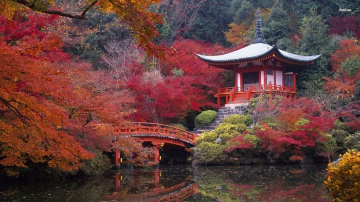 In Kyoto, you can find beautiful shrines and temples on every corner of the city, making it a great travel destination throughout the year.