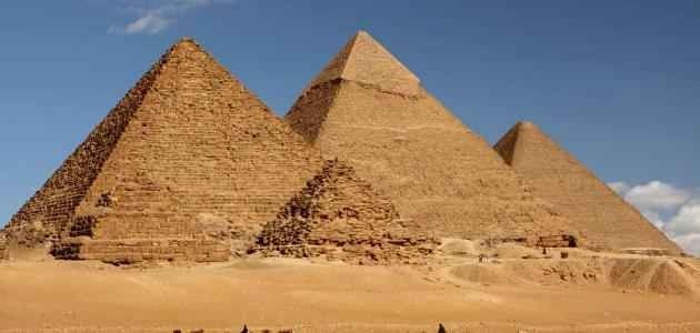 Giza Pyramids in Cairo 