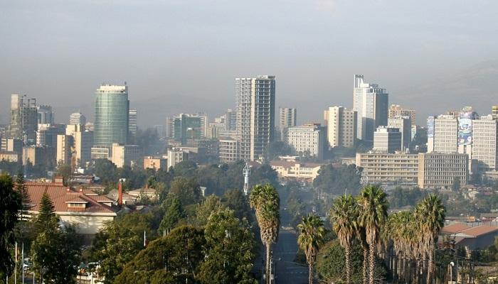 Where is Addis Ababa located and what are the most important cities near Addis Ababa