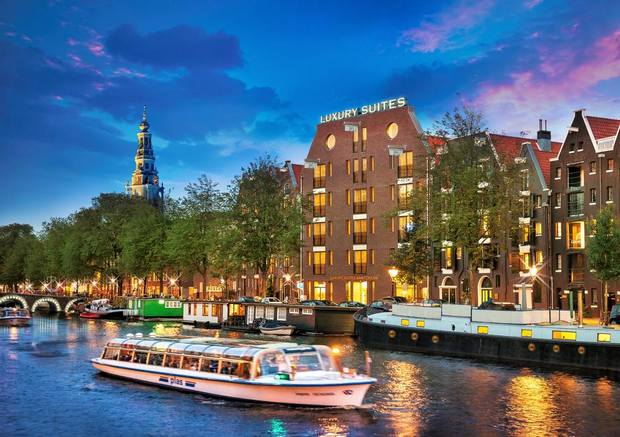 Where is Amsterdam and what are the most important cities near Amsterdam?